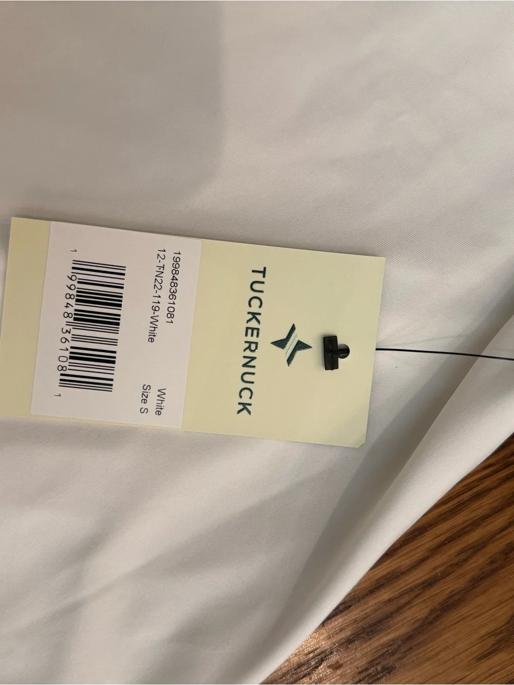 TNUCK SPORT White Cane Cropped Ryan Boyfriend Tee